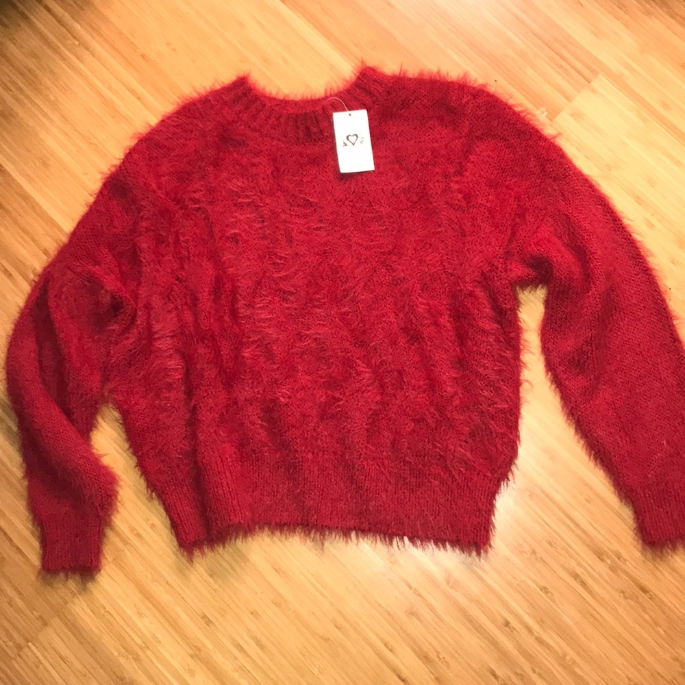 Fuzzy sweater
